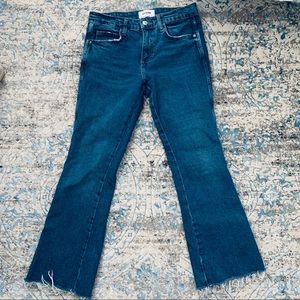 Zara Crop Kick Jeans